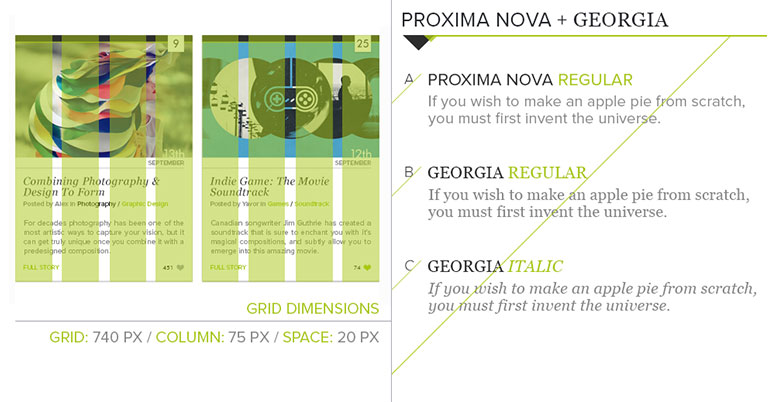 Blog design project