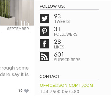 Blog design project